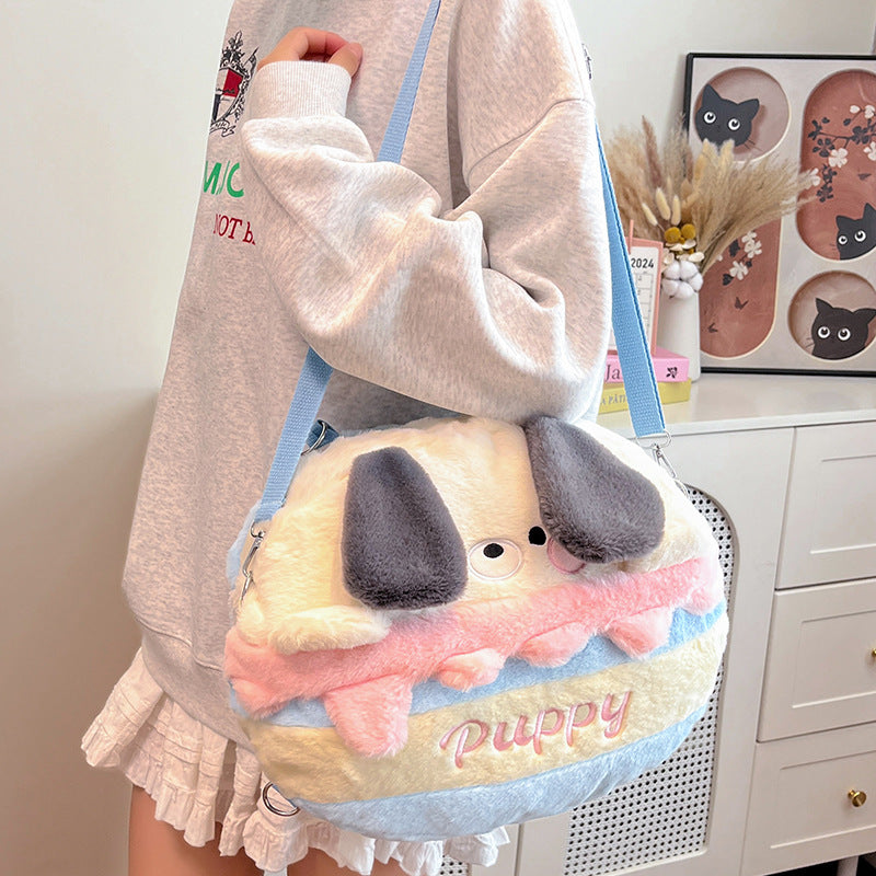 ショルダーバッグ 斜め掛けバッグ かわいい バッグ プチプラ おしゃれ 小物 フワフワ ふわふわ