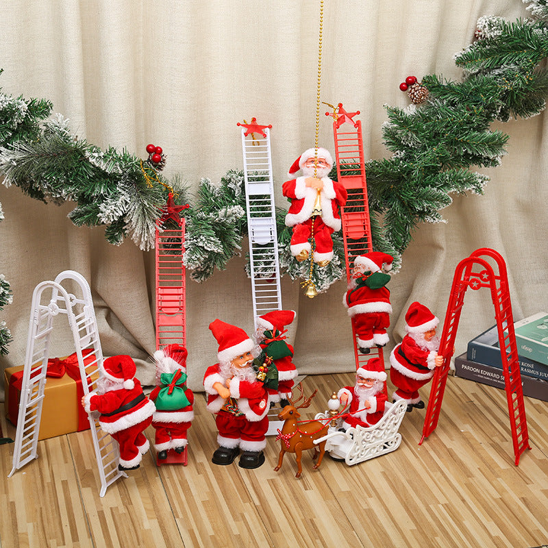 クリスマス飾り サンタクロース サンタパラシュート オーナメント 装飾 ロープ ス サンタ人形