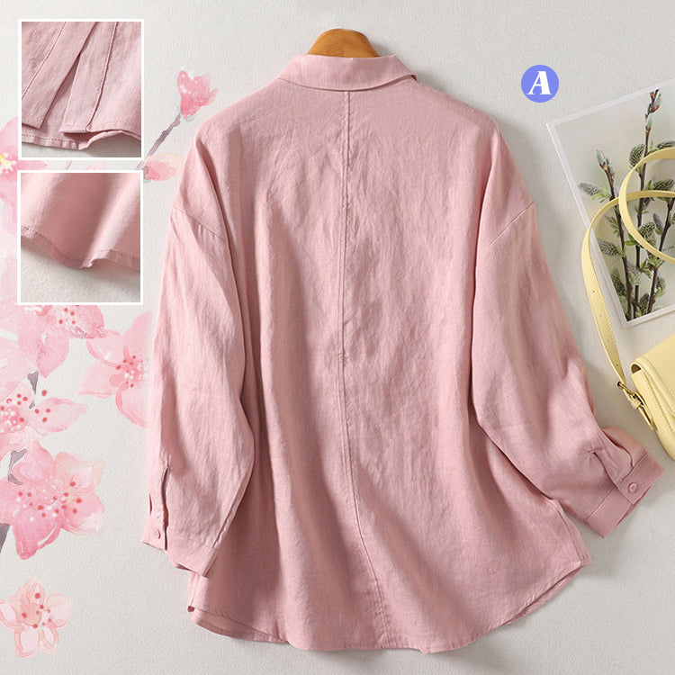 シャツ  彼シャツ ロングシャツ 長袖シャツ 襟付きシャツ ブラウス