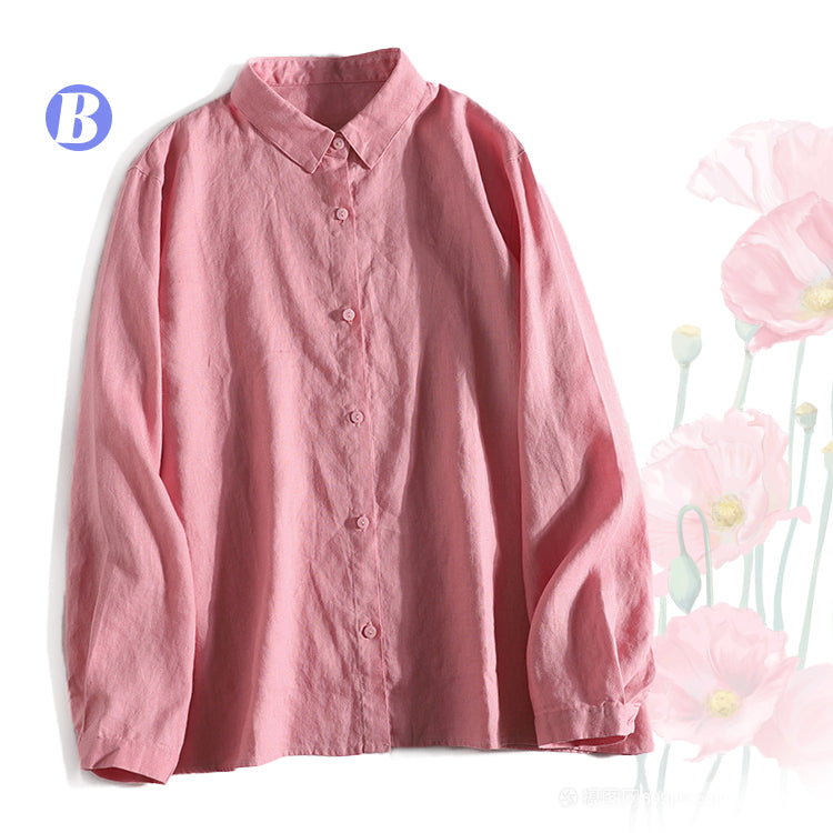 シャツ  彼シャツ ロングシャツ 長袖シャツ 襟付きシャツ ブラウス