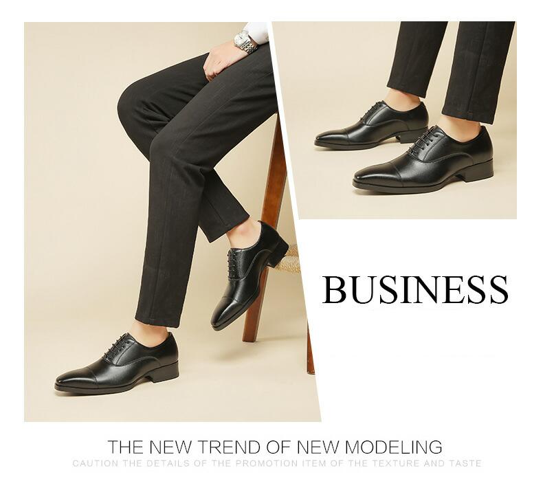 ビジネスシューズ 本革 紳士靴 履き心地良い ストレートチップ カジュアルシューズ