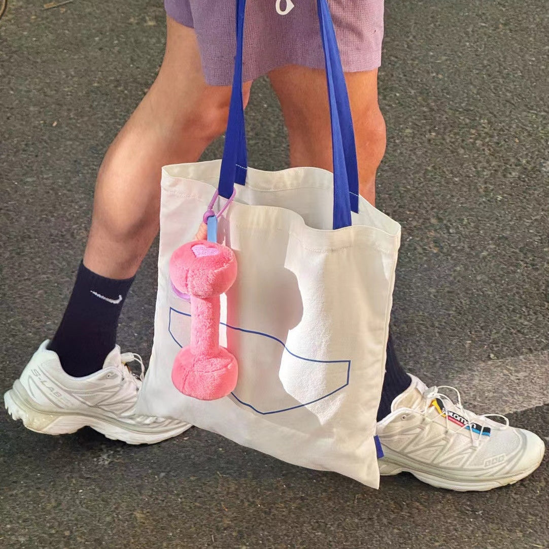 ダンベル キーチェーン バッグチャーム 毛布 かわいい クリエイティブ 収納 おしゃれ 高品質