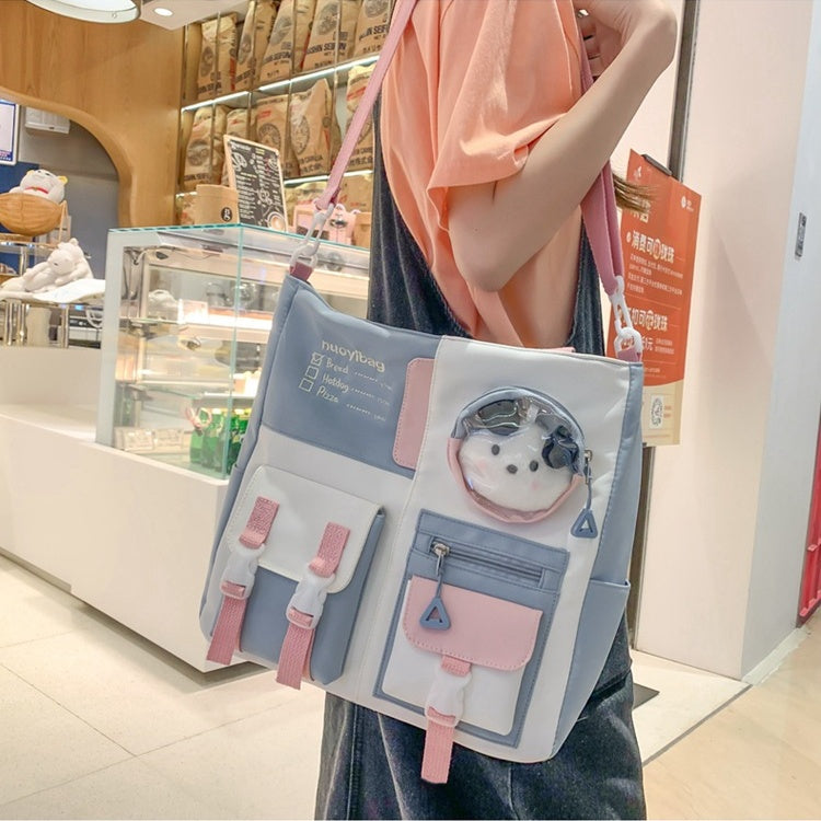 トートバッグ 学生バック レディース 軽い 弁当袋 手提げ袋 ハンドバッグ 帆布 大きめ