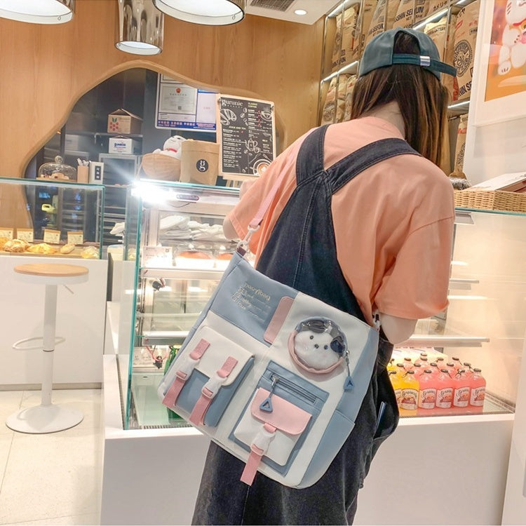 トートバッグ 学生バック レディース 軽い 弁当袋 手提げ袋 ハンドバッグ 帆布 大きめ