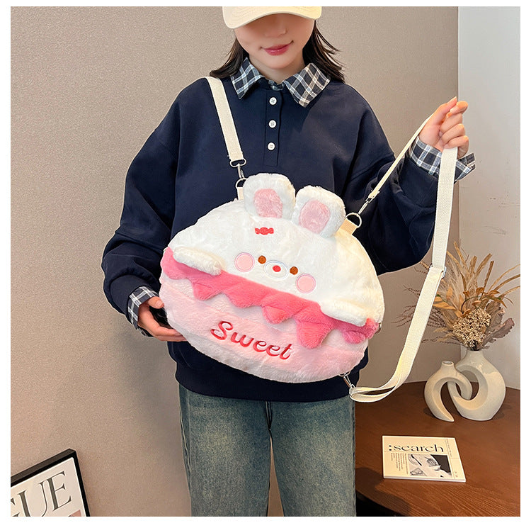 ショルダーバッグ 斜め掛けバッグ かわいい バッグ プチプラ おしゃれ 小物 フワフワ ふわふわ