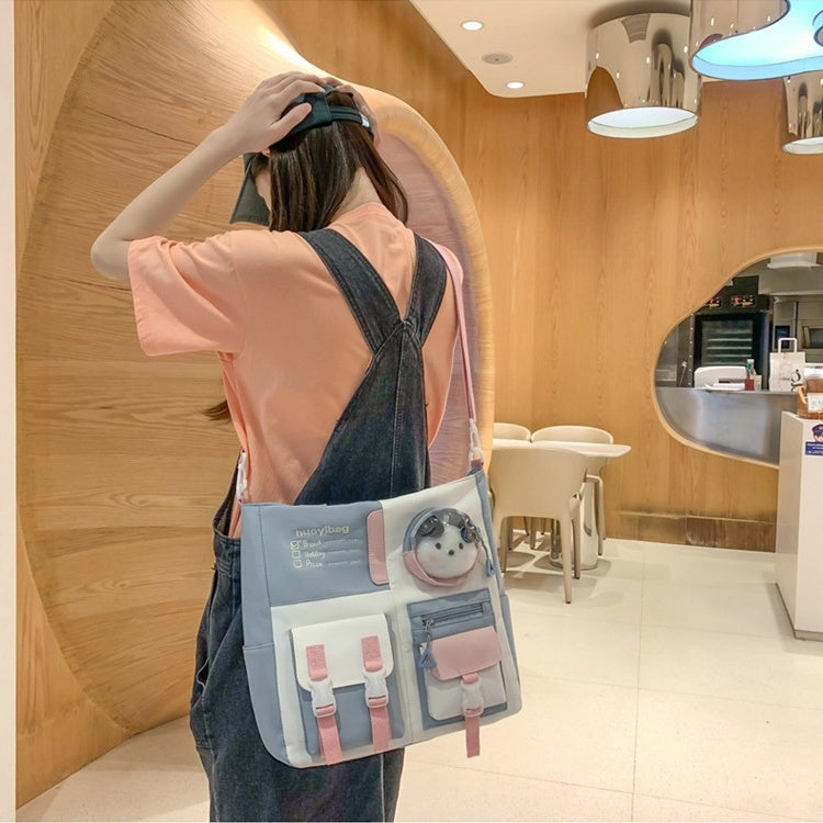 トートバッグ 学生バック レディース 軽い 弁当袋 手提げ袋 ハンドバッグ 帆布 大きめ