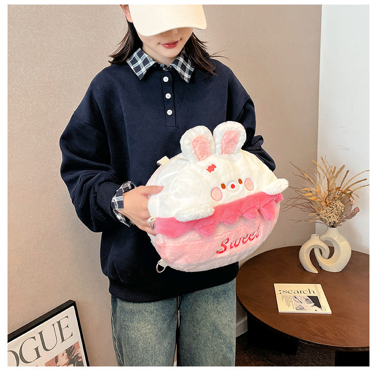ショルダーバッグ 斜め掛けバッグ かわいい バッグ プチプラ おしゃれ 小物 フワフワ ふわふわ