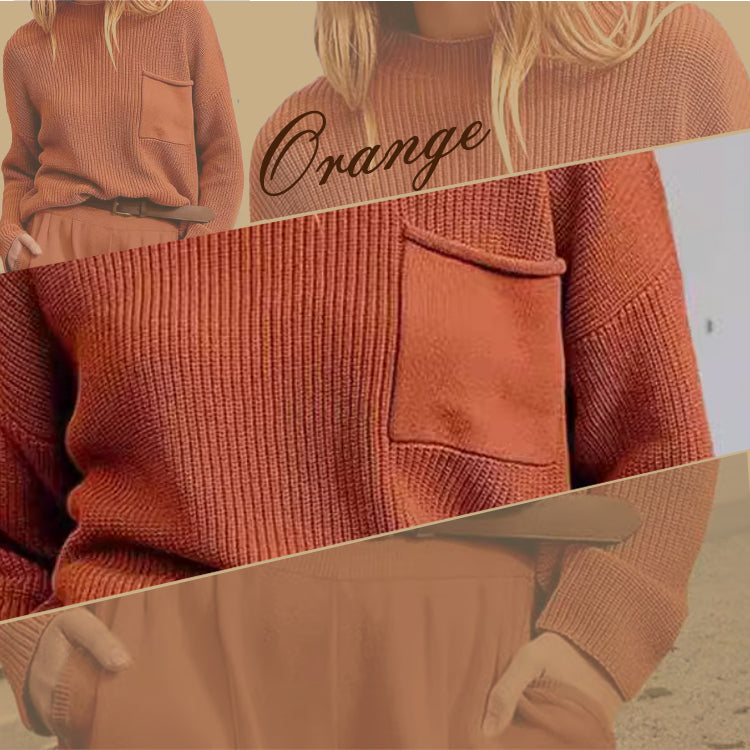 ニット セーター  ハイネックニット 長袖セーター トップス レディース