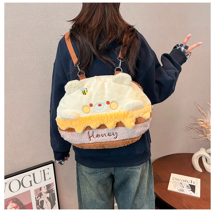 ショルダーバッグ 斜め掛けバッグ かわいい バッグ プチプラ おしゃれ 小物 フワフワ ふわふわ