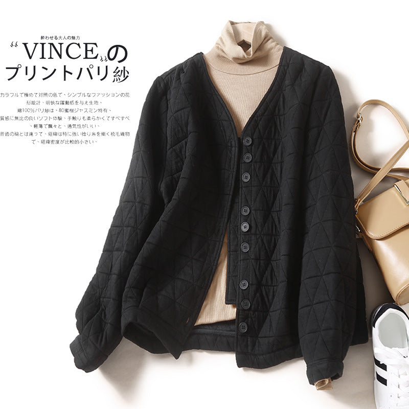 ジャケット Vネックジャケット カジュアルジャケット ブルゾン アウターコート