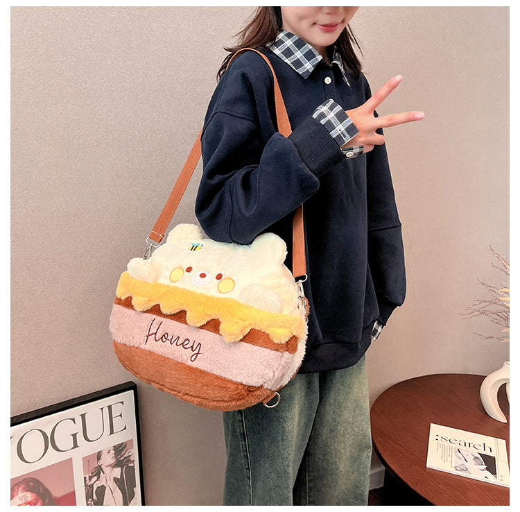 ショルダーバッグ 斜め掛けバッグ かわいい バッグ プチプラ おしゃれ 小物 フワフワ ふわふわ