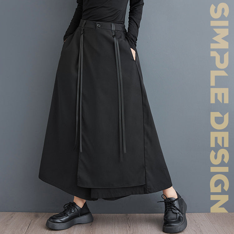 キュロット ワイドレッグパンツ ワイドパンツ ガウチョパンツ レディース