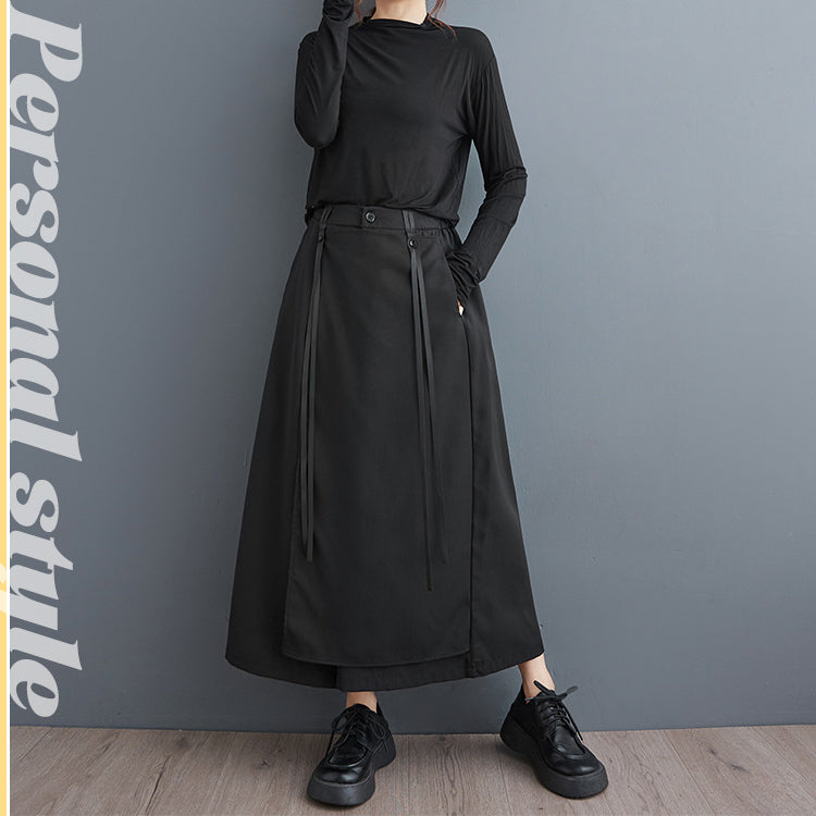 キュロット ワイドレッグパンツ ワイドパンツ ガウチョパンツ レディース