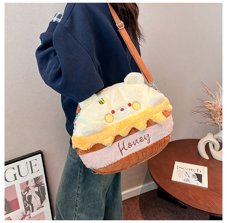 ショルダーバッグ 斜め掛けバッグ かわいい バッグ プチプラ おしゃれ 小物 フワフワ ふわふわ