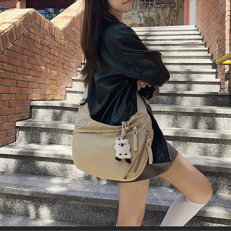 ダンプバッグ ショルダーバッグ レディース 斜め掛け バッグ 大容量