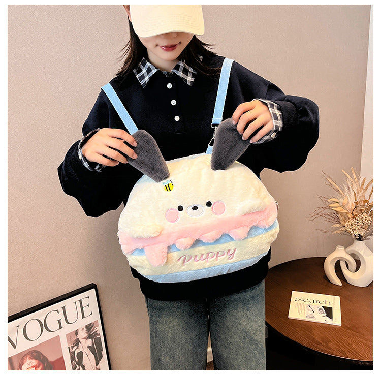 ショルダーバッグ 斜め掛けバッグ かわいい バッグ プチプラ おしゃれ 小物 フワフワ ふわふわ