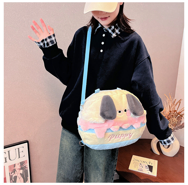 ショルダーバッグ 斜め掛けバッグ かわいい バッグ プチプラ おしゃれ 小物 フワフワ ふわふわ