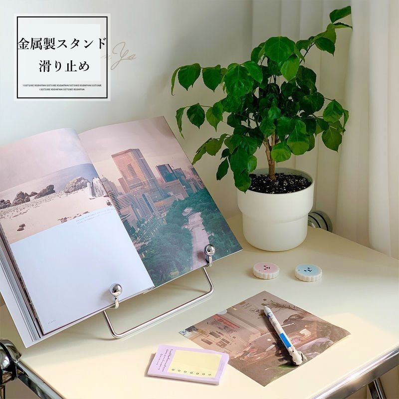 タブレットスタンド iPad スタンド 卓上置き デスクトップ アート風 学習用