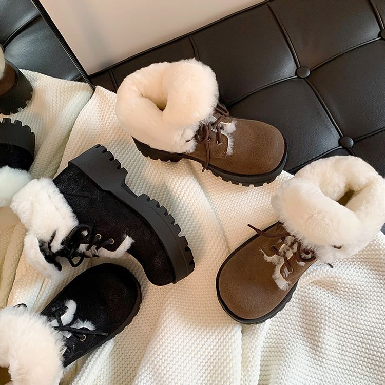 スノーブーツ ムートンブーツ 2WAY仕様 レディースブーツ 冬靴 レディースブーツ 防寒