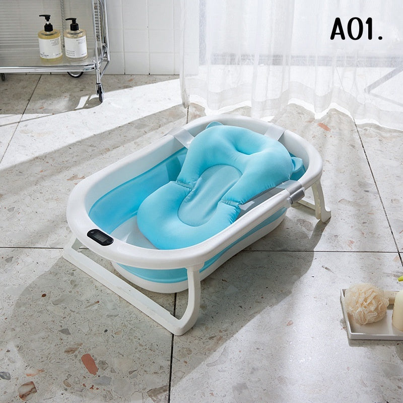 ベビーバス ベビー温度感知折りたたみバス  折りたたみ式ベビーバス
