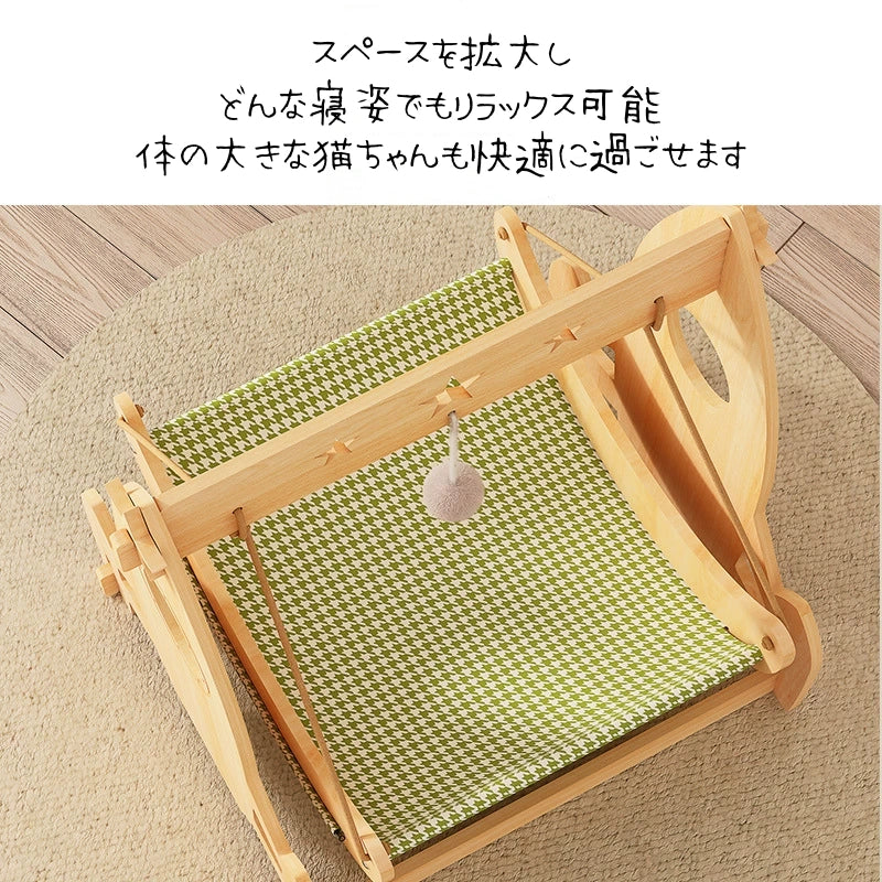 キャットハンモック  猫用ハンモック キャットスウィング 猫用スウィングベッド キャットベッド