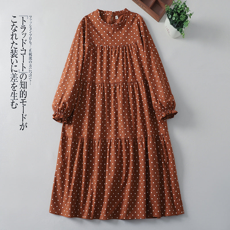 ドットシャツ ブラウス ワンピース トップス レディース オーバーシャツ