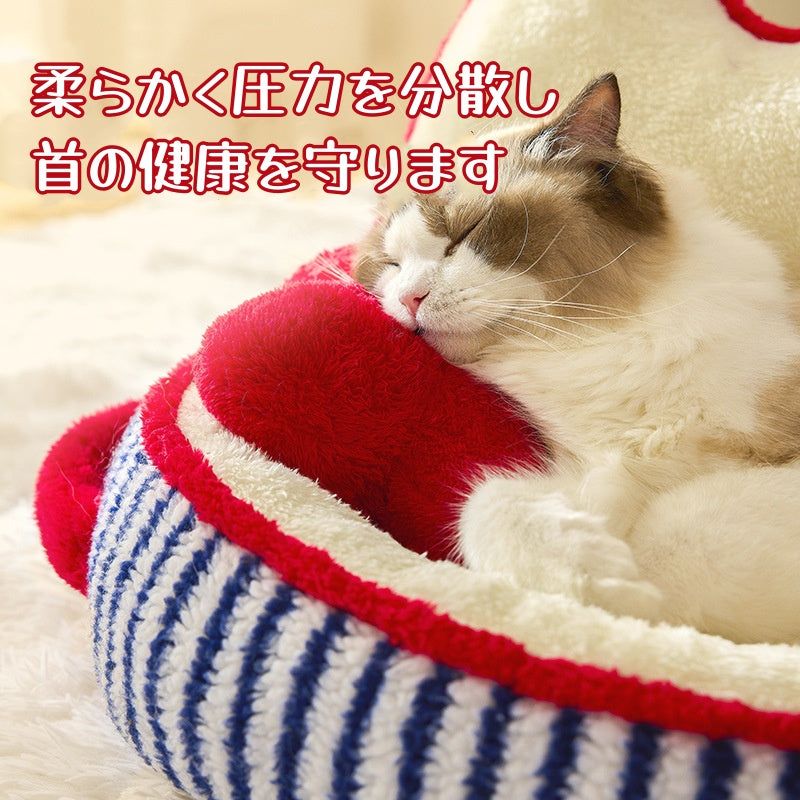 猫ベッド ねこベッド ネコベッド ペットベッド キャットベッド 猫寝具 ソファ型
