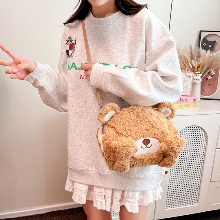 ショルダーバッグ 斜め掛けバッグ かわいい バッグ プチプラ おしゃれ 小物 フワフワ