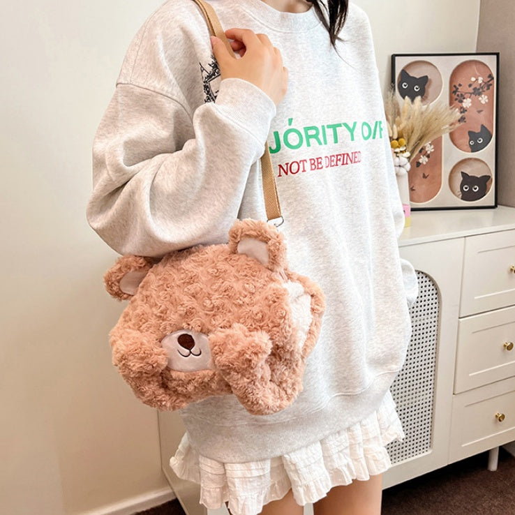 ショルダーバッグ 斜め掛けバッグ かわいい バッグ プチプラ おしゃれ 小物 フワフワ