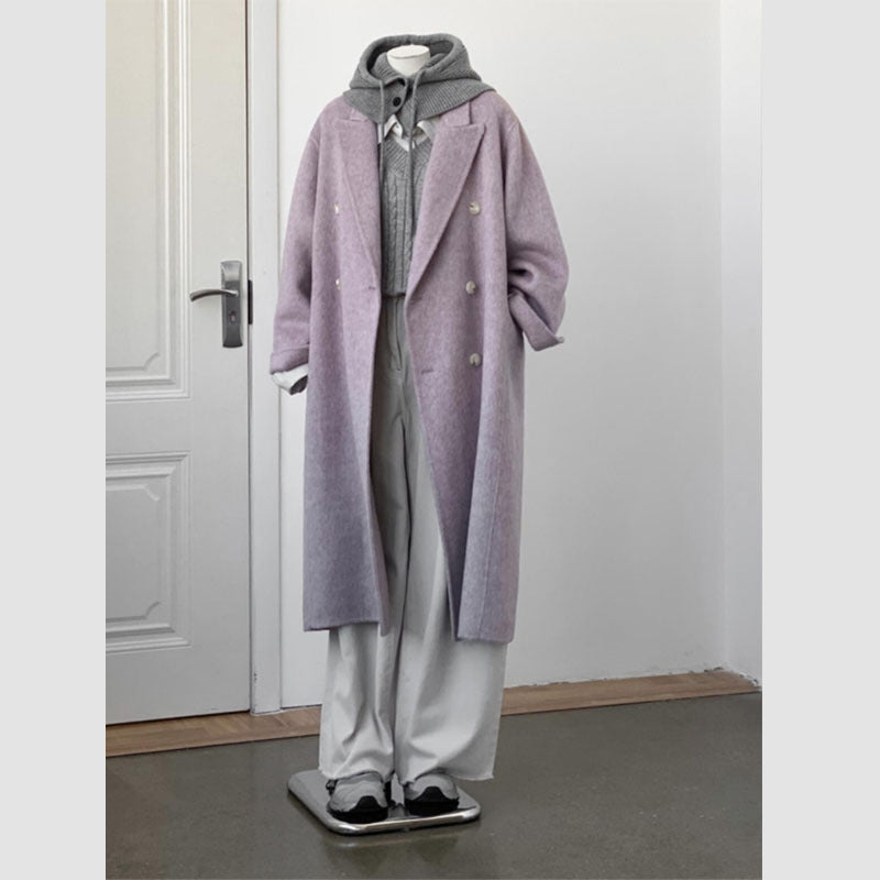 ラシャコート 長袖 レディース チェスターコート ロングコート 襟付き 普段着