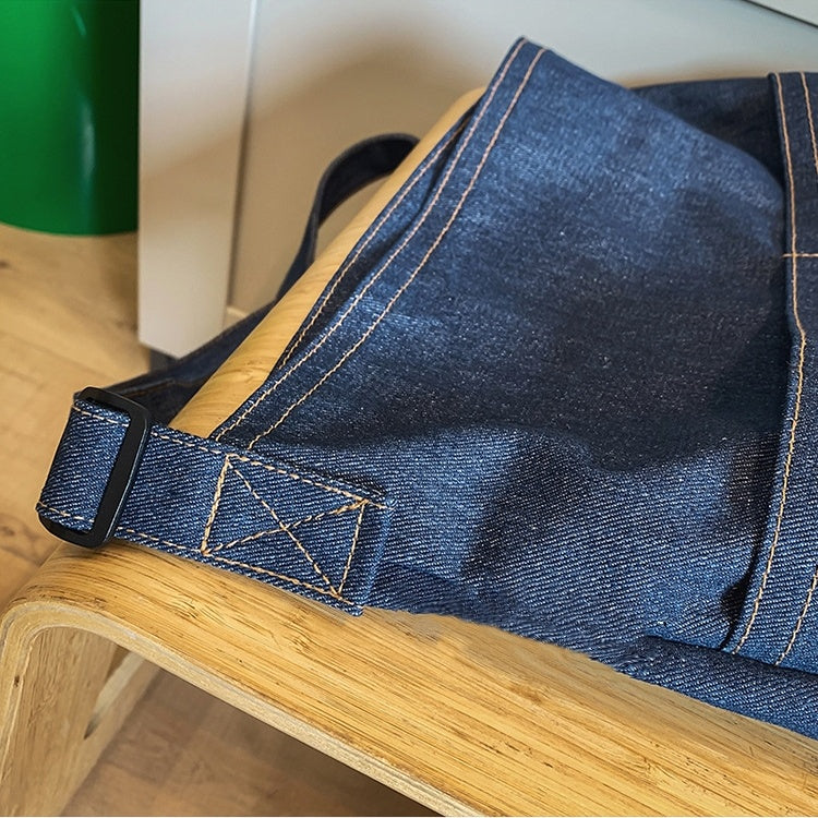 デニム ショルダーバッグ ユニセックス メンズ レディース カジュアル 通学