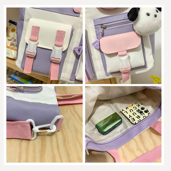 トートバッグ 学生バック レディース 軽い 弁当袋 手提げ袋 ハンドバッグ 帆布 大きめ