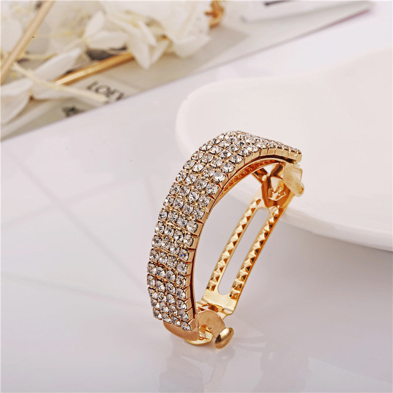 バレッタ ヘアアクセ ヘアアクセサリー レディース シンプル 髪留め 金具 まとめ髪