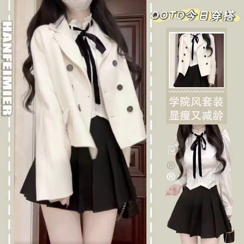 スーツ レディース セットアップ ウールタッチ 事務服 高品質 春夏秋冬