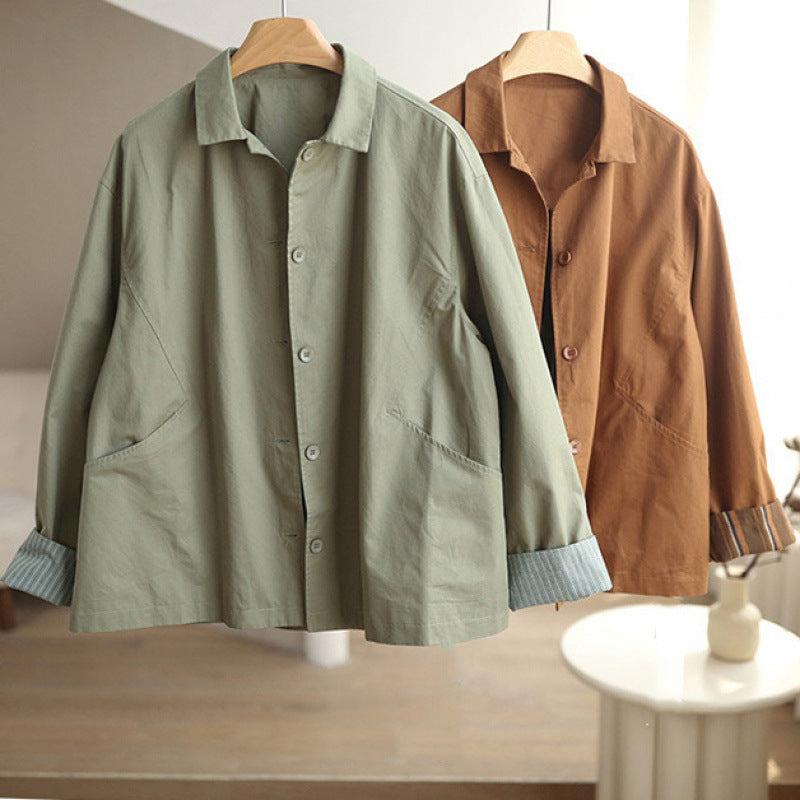 トレンチコート レディース ゆったり アウター 大きいサイズ 体型カバー 春アウター