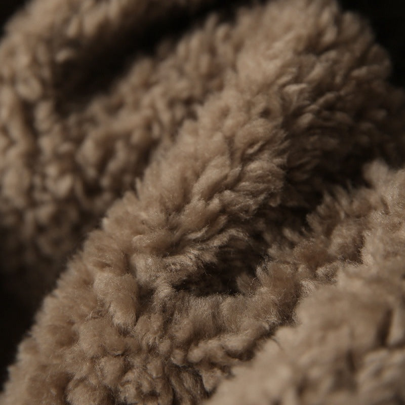 ボアジャケット ボア フリース ジャケット レディース 秋 冬 裏地付 無地 軽量 厚手