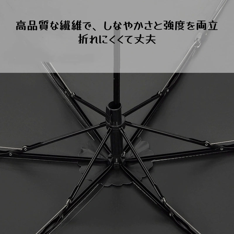超軽量折りたたみ傘 折り畳み傘 晴雨兼用傘 3つ折り傘 手開き傘 日傘 雨傘 傘 かさ 傘カバー付き