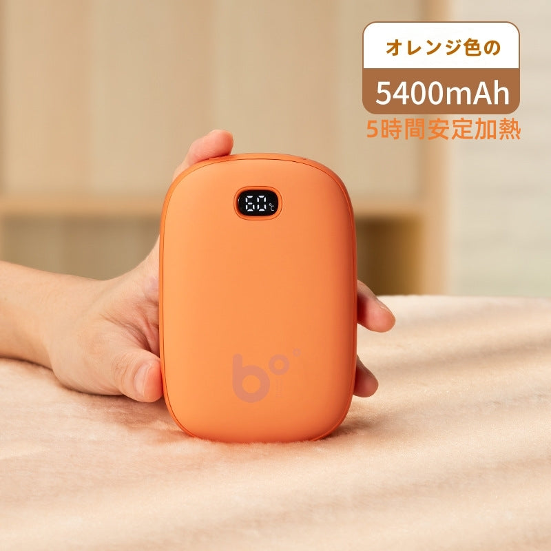 充電式カイロ 13500mAh大容量 急速発熱 3段階温度調節 繰り返し使えるモバイルバッテリー