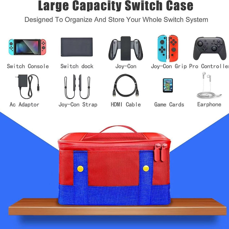 Switch ケース 収納 バッグ スイッチ キャリング ケース スイッチ 収納 オールインワン