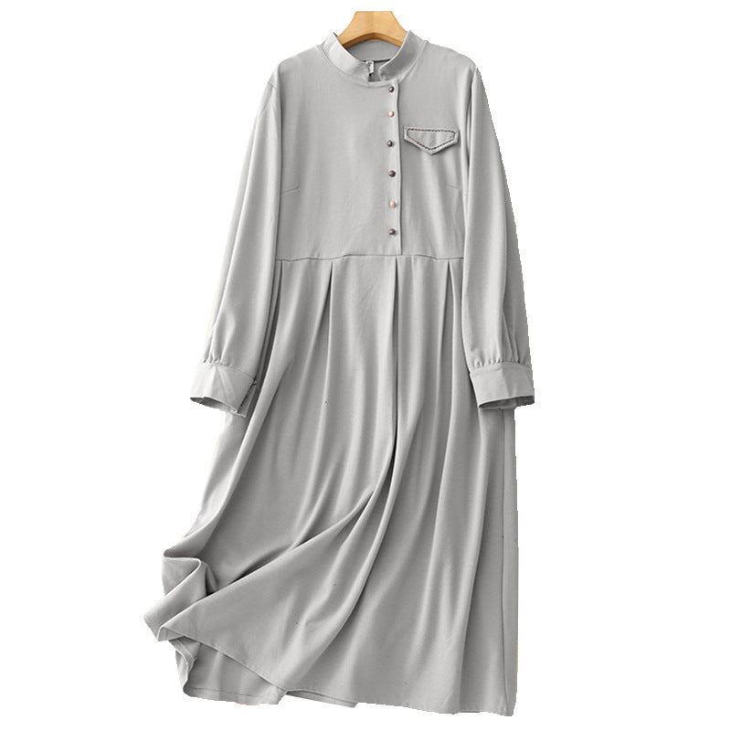 チャイナドレス ワンピース レディース 長袖 チャイナ風 ドレス 旗袍 スプリングドレス