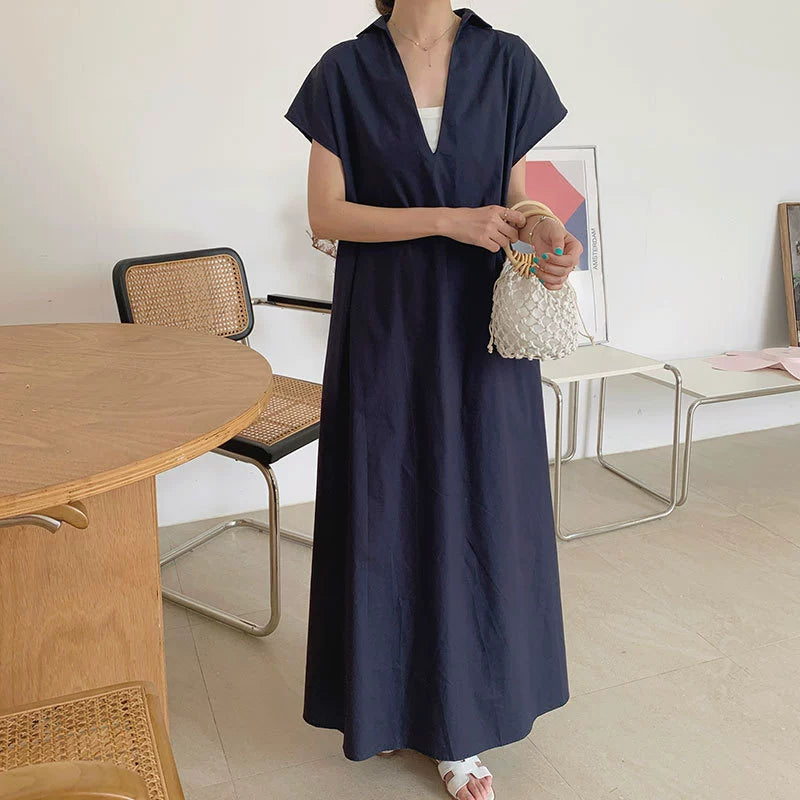 ワンピース シャツワンピース ロングワンピース ロングシャツ ゆるワンピ レディース