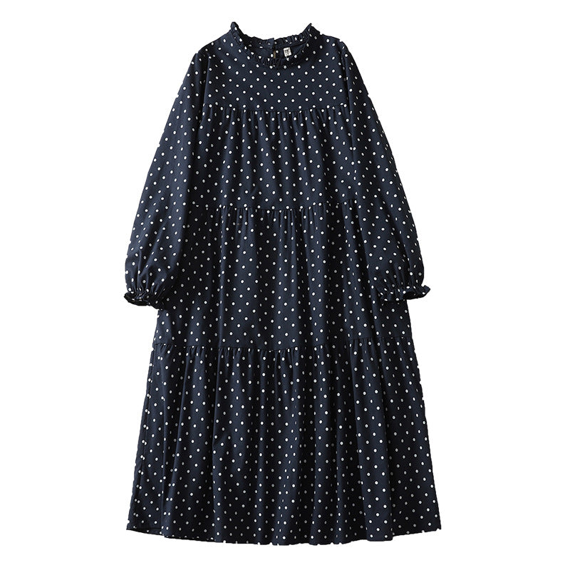 ドットシャツ ブラウス ワンピース トップス レディース オーバーシャツ