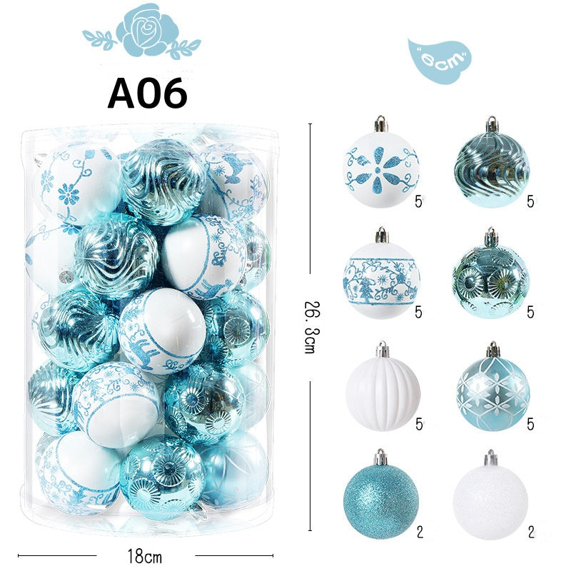 クリスマス オーナメント ボール クリスマスボール 直径6cm 6pcs 34pcs 52pcs