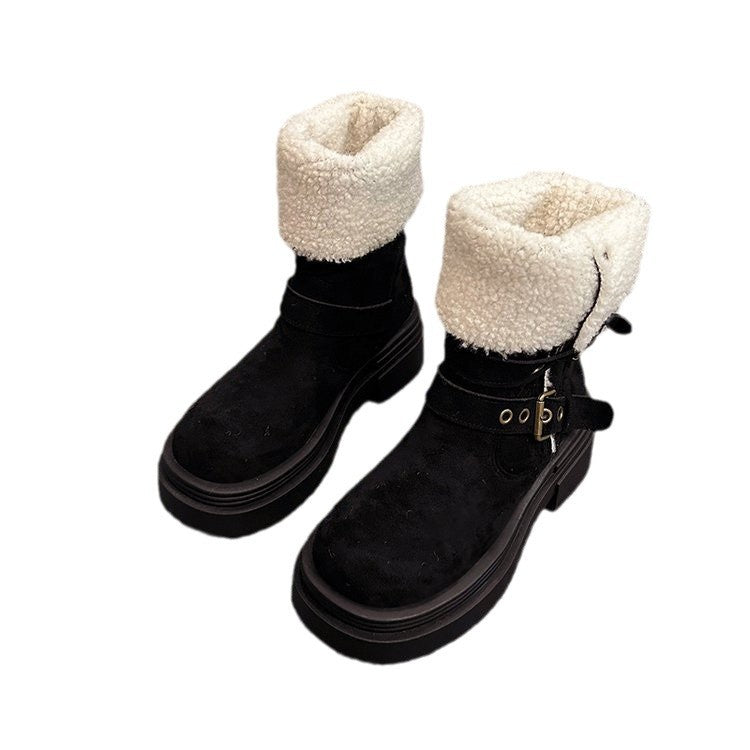 スノーブーツ ムートンブーツ 2WAY仕様 レディースブーツ 冬靴 レディースブーツ