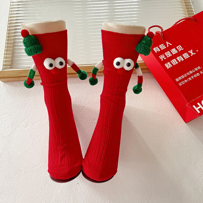 クリスマス靴下 靴下 ソックス 2足組 クリスマスブーツ クリスマスプレゼント 暖炉