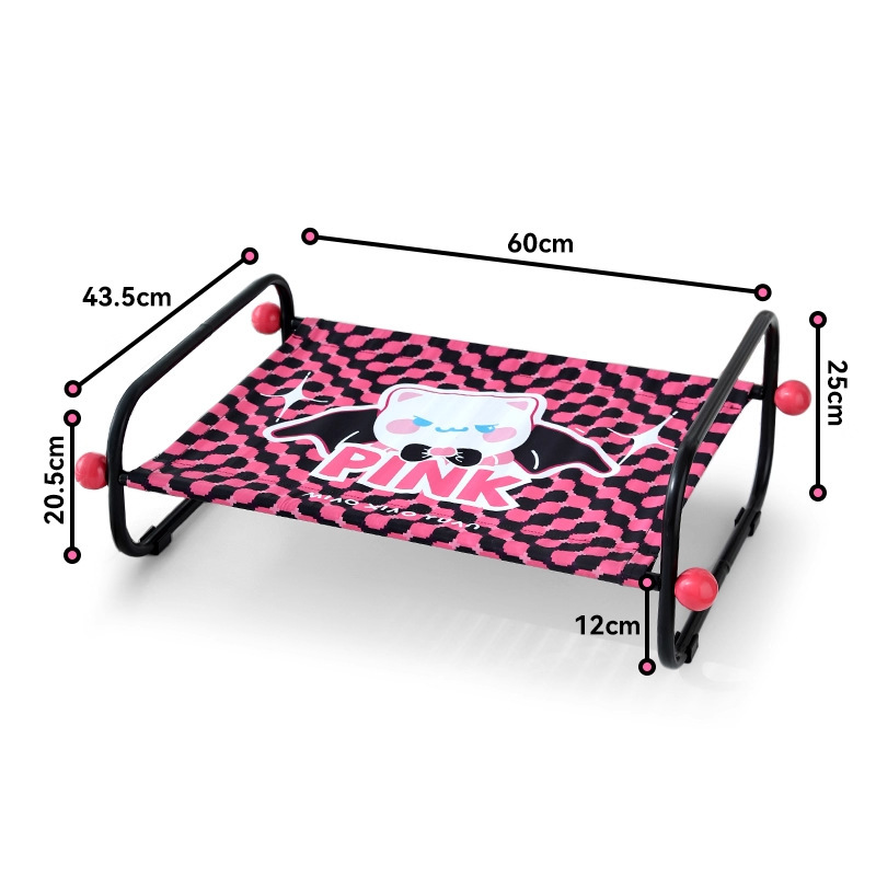 ペットベッド 犬 猫用 夢可愛い コットベッド ベッド スチールフレーム 頑丈