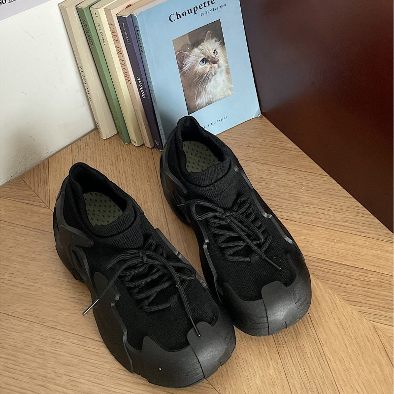 スリッポン レディース 靴 スニーカー 運動靴  カジュアルシューズ  春夏 軽量 軽い 厚底