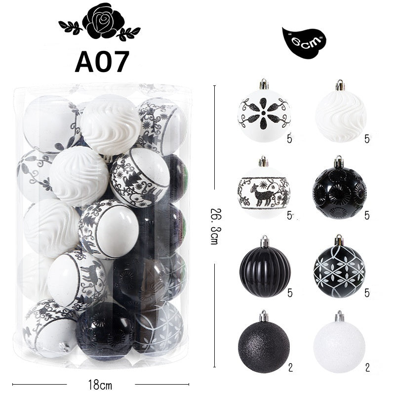 クリスマス オーナメント ボール クリスマスボール 直径6cm 6pcs 34pcs 52pcs
