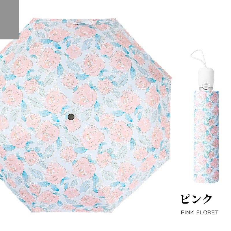折りたたみ傘 自動開閉傘 レディース 晴雨兼用 軽量 UVカット 遮光 日傘 雨傘