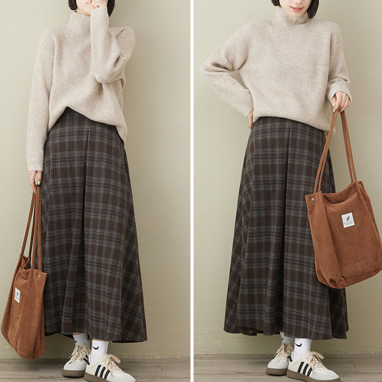 ロングスカート チェック柄スカート フリルスカート スカート ボトムス